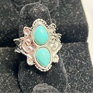 Silver Turquoise Ring